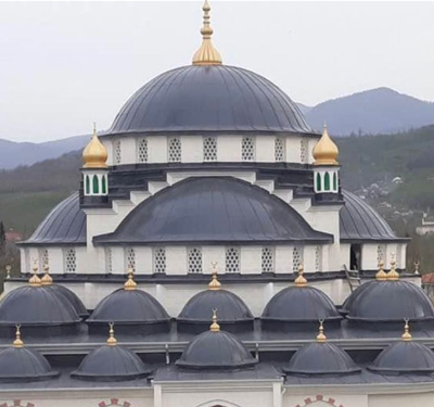 Kırşehir Cami Kurşun Temizleme İşlemi ve Cami Kubbe Restorasyon