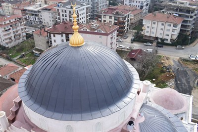 Harmantepe Cami Kurşun Kaplama 2